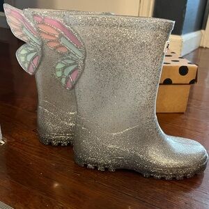 Glitter toddler Sophia Webster rain boots